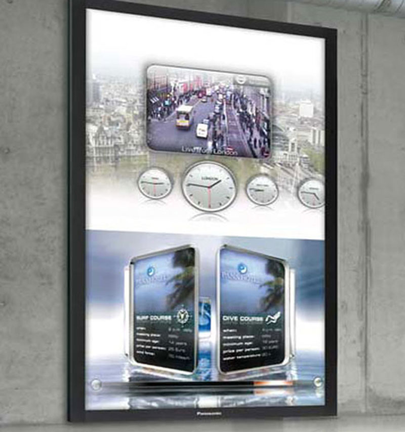 Digital signage that turns attention into action project image