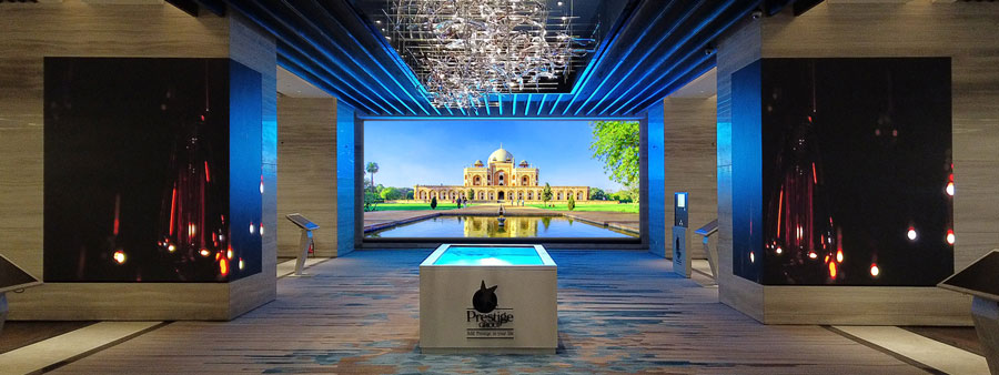 Engineered display systems, not one-size-fits-all screens project image