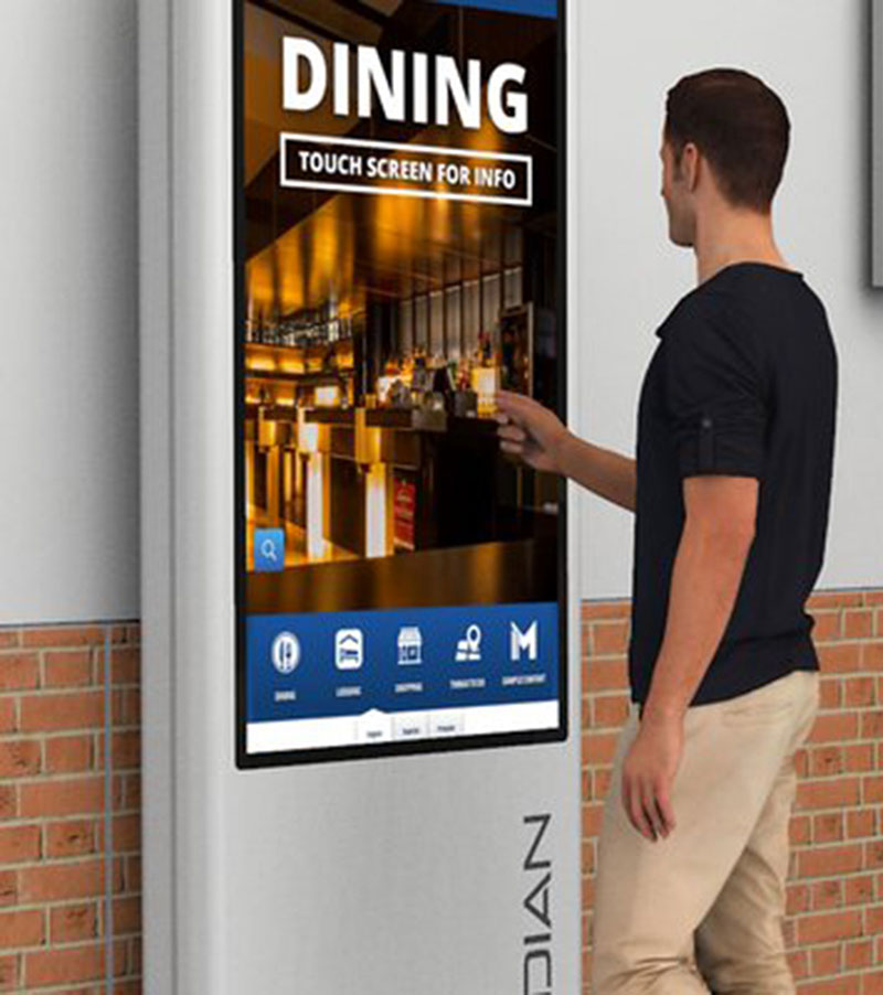 Digital kiosks that make service easier project image