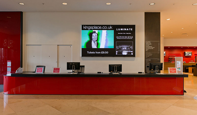 Lobby signage that makes every arrival feel intentional project image