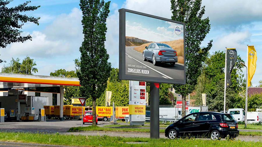 Outdoor LED screens made for bright, busy environments project image