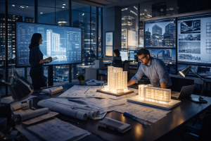 Integrated digital display solutions supporting creative concepts and architectural vision.