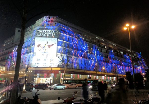 Galeries La Fayette - France - Indoor LED Screen