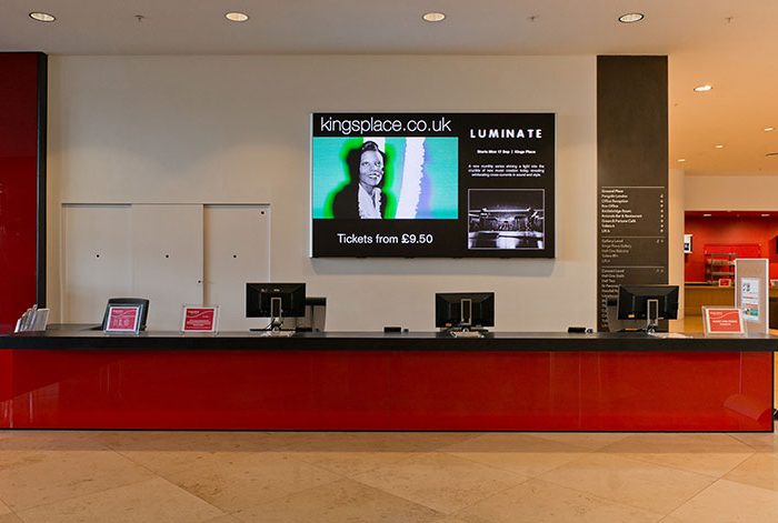 Lobby signage that makes every arrival feel intentional project image